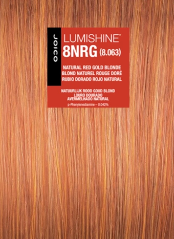 Joico Lumishine Permanent Créme - 8NRG (8.063) Natural Red Gold Blonde Hajfesték 74ml főképe